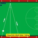 Công thức đánh bida 1 băng dễ nhất