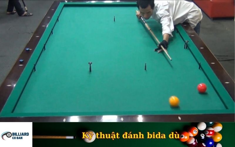Kỹ thuật đánh bida dù